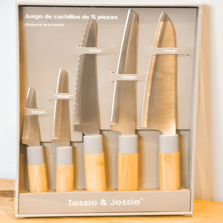 Set 5 cuchillos